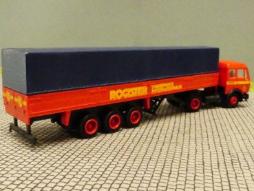 1/87 Herpa ROGISTER TRANSPORT Planen Sattelzug