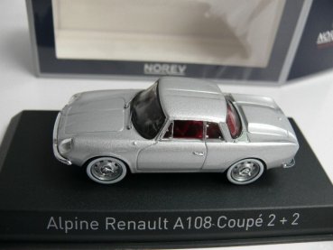 1/43 Norev Alpine Renault A108 Coupe 2+2 1961 silber 517821