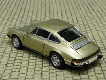 1/87 Brekina Porsche 911 Coupe Modell 1976 goldmetallic 16302