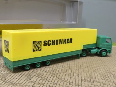 1/87 Herpa Scania 142 Schenker Volumenplanen-Sattelzug