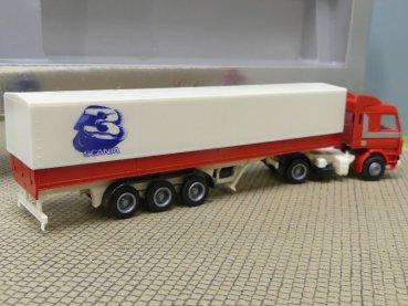 1/87 Herpa Scania 143 SCANIA 3 Planen-Sattelzug