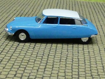 1/87 Busch Citroen DS 19 blau/weiß  48025