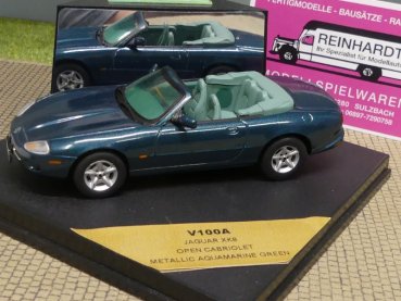 1/43 Vitesse Jaguar XK8 Cabrio Aquamarine green metallic V100A