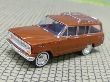 1/87 Brekina Jeep Wagoneer kupfermetallic 19854