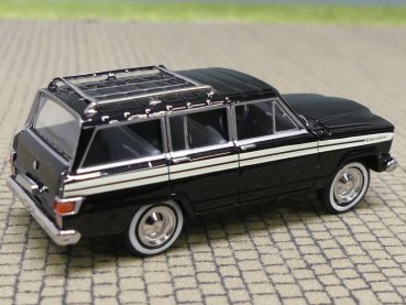 1/87 Brekina Jeep Wagoneer B Cherokee schwarz 19867