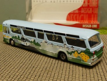 1/87 Busch Fishbowl Oakville Amerikanischer Bus 44530