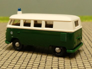 1/87 Brekina # 0301 VW T1 b Polizei weiß/grün Bus 3167