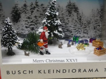 1/87 Busch Merry Christmas XXVI Frisch geschlagen! 7628