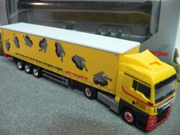 1/87 Herpa MAN TGX Gard.Pl.-SZ Gebrüder Mangold Schweiz 922692