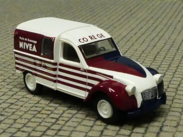 1/87 Brekina Citroen 2 CV Nivea Creme/huile de bronzage F 14181