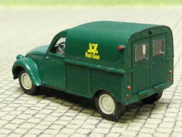 1/87 Brekina Citroen 2 CV Post Saar Kastenente