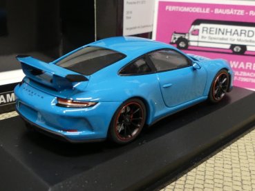 1/43 Minichamps Porsche 911 GT3 2016 blau 1of 504 pcs 410 066022