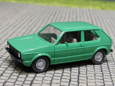 1/87 Wiking VW Golf I 2-türig grün i.A hellbraun A 45/1