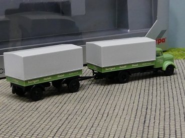 1/87 Herpa MB 311 Bertgen Heizöl Diesel Müden/Mosel Planen HZ