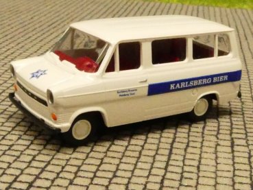 1/87 Brekina Ford Transit Karlsberg Bier Sondermodell Reinhardt