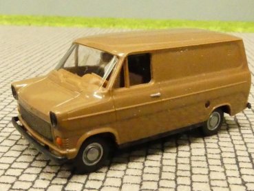 1/87 Brekina Ford Transit braun Kasten 34250