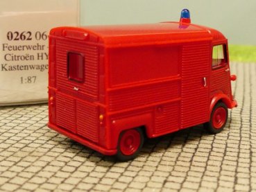 1/87 Wiking Citroen HY Kasten Feuerwehr 0262 06