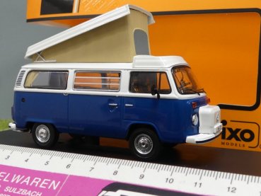 1/43 IXO VW T2 Camper Westfalia weiß/blau