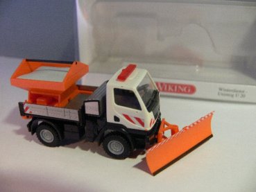 1/87 Wiking Unimog U 20 Winterdienst 0646 06