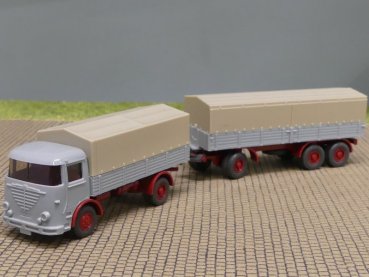 1/87 Wiking Büssing LU7 hellblaugrau PL-HZ 477