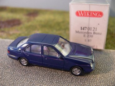 1/87 Wiking MB E 230 dunkelblau 147 01 B