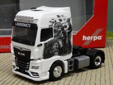 1/87 Herpa MAN TGX Zugmaschine Lakoudakis Held von Troja 314473