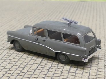 1/87 Brekina Opel Rekord P1 Caravan Fernmeldedienst Post