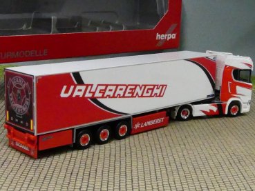 1/87 Herpa Scania CS 20 HD Kühlkoffer-Sattelzug Valcarenghi 315340