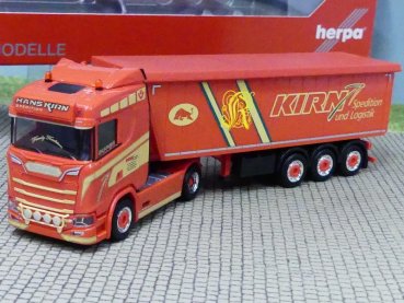 1/87 Herpa Scania CS 20 HD Stöffelliner-Sattelzug Hans Kirn Transporte 314732