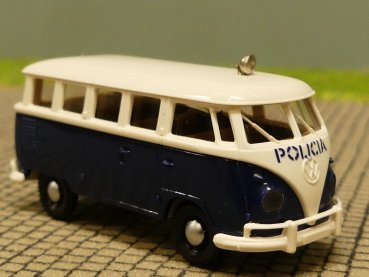 1/87 Brekina # 0385 VW T1 b Policia Brasilien Bus 0385