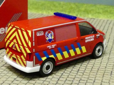 1/87 Herpa VW T6 Halbbus Feuerwehr Lüttich 096287