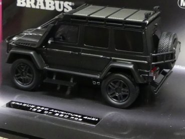 1/43 Minichamps BRABUS 550 ADVENTURE 4X4² mattschwarz  – 2017- 133 / 250 Stück