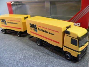 1/87 Herpa MB Actros DMS Balke  Wechselkoffer-HZ 145947