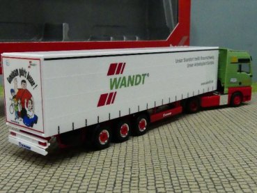 1/87 Herpa MAN Wandt Gardinenplanen Sattelzug