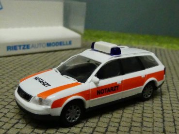 1/87 Rietze Audi A6 Avant Notarzt 50931