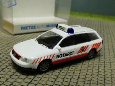 1/87 Rietze Audi A6 Avant Notarzt Mittelstädt 50674