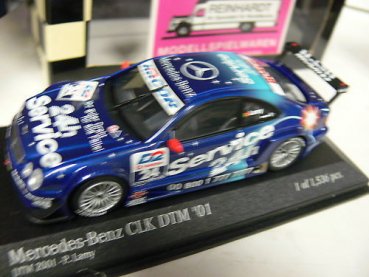 1/43 Minichamps MB CLK DTM 2001 P.Lamy #24 Team Rosberg 400013742