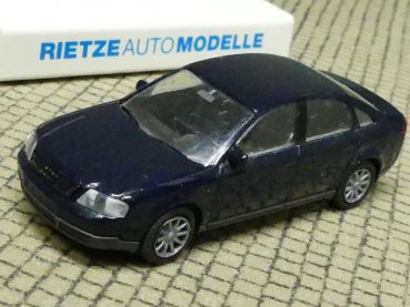 1/87 Rietze Audi A6 dunkelblau Felgen grau