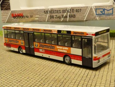 1/87 Rietze MB O 407 DB Zugbus RAB Jägermeister 77312