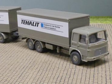 1/87 Wiking MAN F80 Tehalit Elektroinstallation Hängerzug 471 2