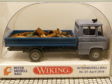 1/87 Wiking MB L 408 Pritsche mit Beladung Schrott 0271 51 Sondermodell