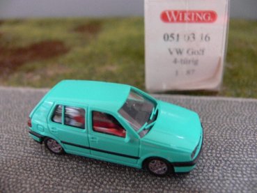 1/87 Wiking VW Golf III 4 türig leuchtgrün 051 03