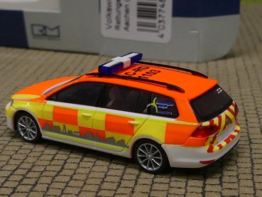 1/87 Rietze VW Golf 7 Variant Rettungsdienst Städte Region Aachen 53323