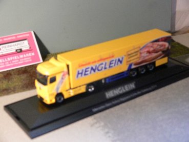 1/87 Herpa MB Actros Bigspace Henglein Pizzateig Kühlkoffer-Sattelzug 121569