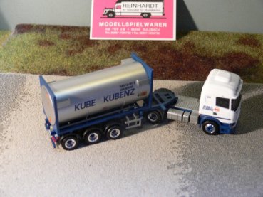 1/87 Herpa Scania R 2013 HL Kube & Kubenz Gascontainer-Sattelzug 303927