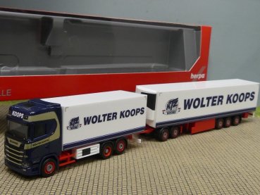 1/87 Herpa Scania CS 20 Eurocombi Wolter Koops NL 315487