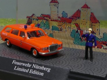 1/87 Busch MB 123 Feuerwehr Nürnberg 46804