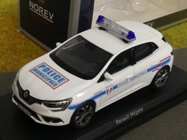 1/43 Norev Renault Megane 2016 Police Municipale 517722