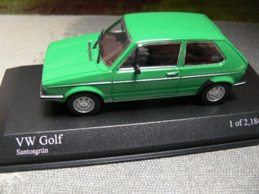 1/43 Minichamps VW Golf 1980 grün 400 055100