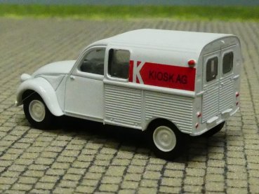 1/87 Brekina Citroen 2 CV Kiosk CH Schweiz 91415